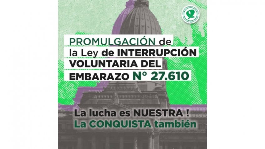 "Ha llegado este día tan ansiado, esperado y por el cual hemos militado incesantemente"